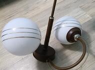 Grajewo ogłoszenia: Sprzedam żyrandol do pokoju dwie kule  ładny może komuś się... - zdjęcie