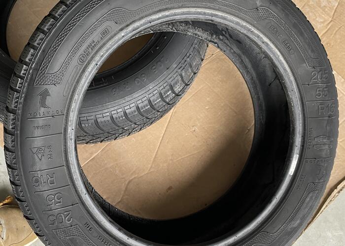 Grajewo ogłoszenia: Sprzedam opony zimowe 2x Kleber 205/55/16  i 2x Kormoran 205/60/17...